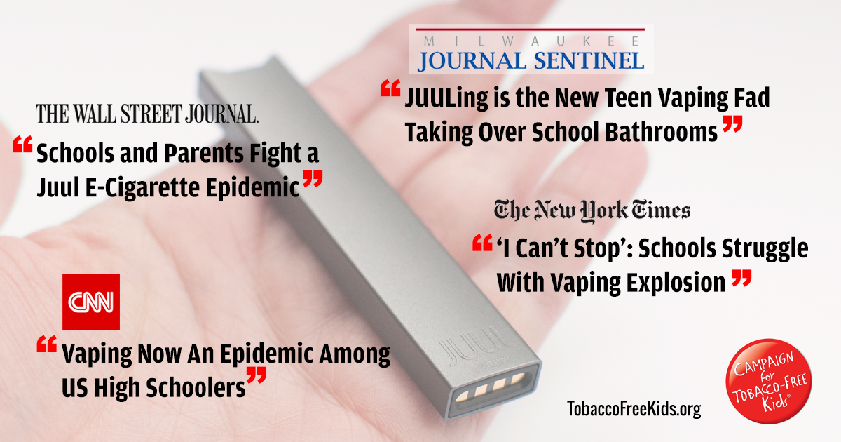 Juul E-Cigarettes: A New Threat To Kids - Vaping & Juuling ...