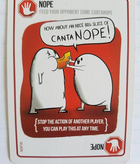 exploding kittens nope plush