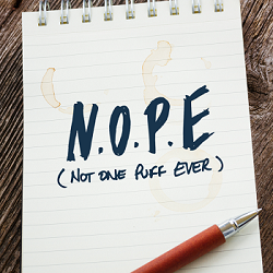 Friday 29th May 2020 - The Daily NOPE Pledge - Quit Train®, A Quit ...