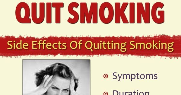 The side effects of quitting smoking - Pick of the Week - Quit Train ...